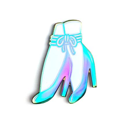 Bound_Ankles_by_Hannah_Nance_Rainbow_Anodized_Pin_450x450